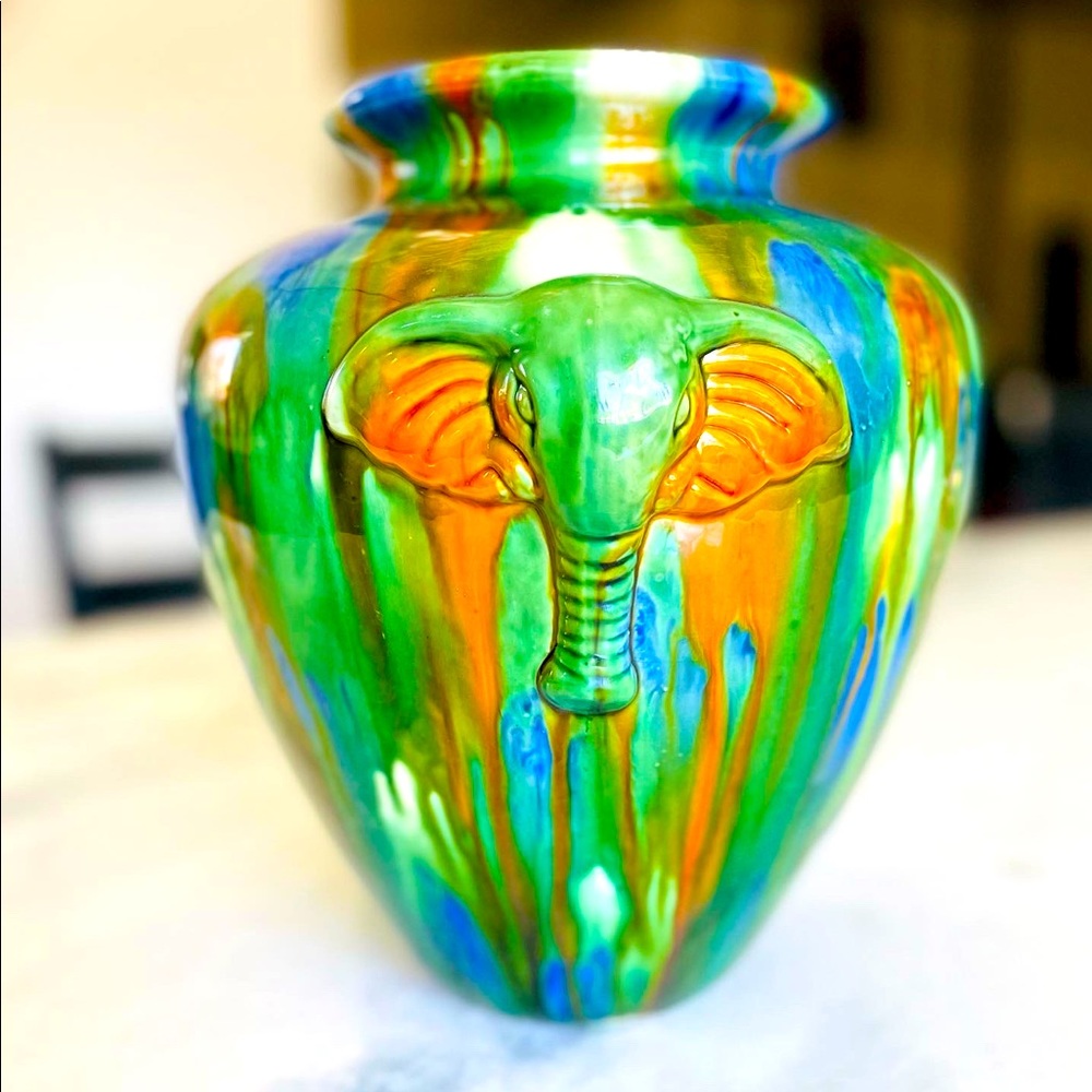 Vintage Asian Vase